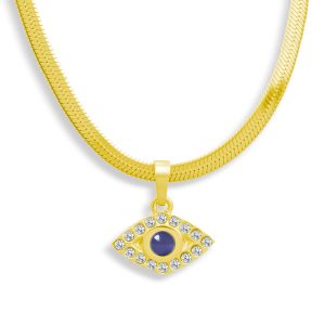 Eye of Serenity Necklace - Gold